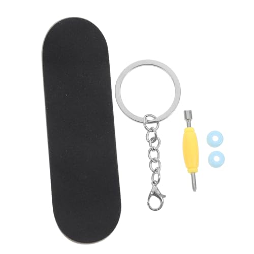 Vaguelly Finger-Skateboard Fingersportspielzeug Zubehör Für Fingerspitzenbewegungen Winziges Skateboard-Spielzeug Fingerspielzeug Mini-fingerspitzen-Skateboard Metall Khaki von Vaguelly