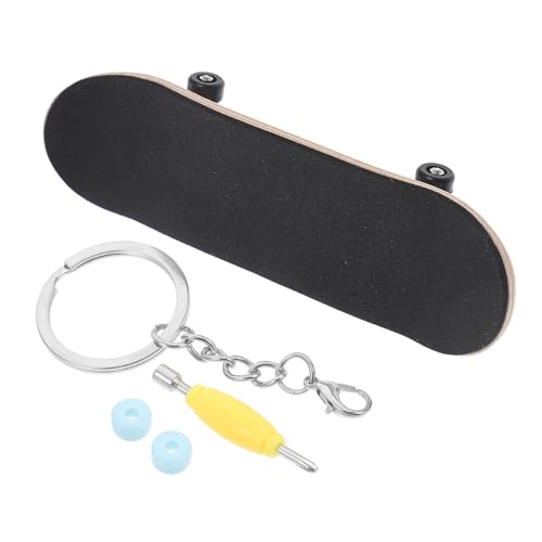 Vaguelly Finger-Skateboard Skateboard Palm-Skateboard Mini-fingerspitzen-Skateboard Glatter Skateboard-Finger Winziges Skateboard-Spielzeug Mini-fingerspitzenbrett Khaki Abs von Vaguelly