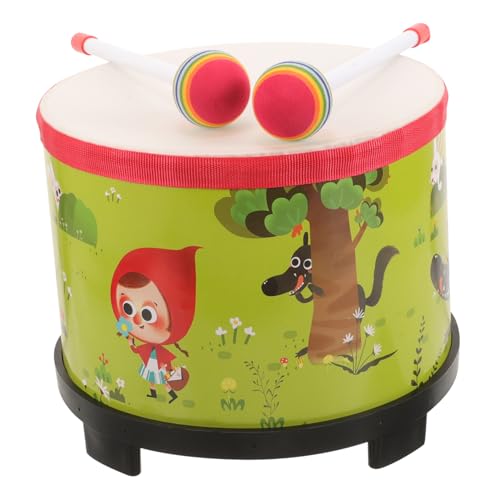 Vaguelly Floor Drum mit Mallets Leichter Tragbarer Anfänger Schlaginstrument für Musikalische Früherziehung Fördert Rhythmusgefühl und Feinmotorik Pädagogisches für Jungen und Mädchen Vaguelly Floor Drum mit Mallets Leichter Tragbarer Anfänger Schlaginstrument für Musikalische Früherziehung Fördert Rhythmusgefühl und Feinmotorik Pädagogisches für Jungen und Mädchen von Vaguelly