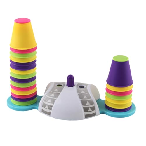 Vaguelly Fröhliches Stapelbecherspielzeug aus Bunten Kunststoffbechern Fördert Hand Auge koordination und Kognitive Entwicklung Leicht und Tragbar Lernspielzeug für Kleinkinder Ab Jahr Vaguelly Fröhliches Stapelbecherspielzeug aus Bunten Kunststoffbechern Fördert Hand Auge koordination und Kognitive Entwicklung Leicht und Tragbar Lernspielzeug für Kleinkinder Ab Jahr von Vaguelly