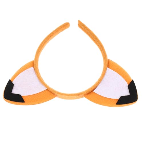 Vaguelly Fuchsohren Haarreifen für Kuscheliges Leichtes Stirnband aus Robustem Wiederverwendbar Bequemes Halloween Haarschmuck für Mädchen für Cosplay und Kinderpartys Vaguelly Fuchsohren Haarreifen für Kuscheliges Leichtes Stirnband aus Robustem Wiederverwendbar Bequemes Halloween Haarschmuck für Mädchen für Cosplay und Kinderpartys von Vaguelly
