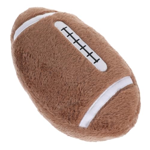 Vaguelly Fußball Kissen Kissen Für Couch Bett Spielzeug Couch Kissen Fußball Sofa Ball Kissen Rugby Ball Wurfkissen Fußball Wurfkissen Flauschiger Fußball Fußball Plüsch von Vaguelly