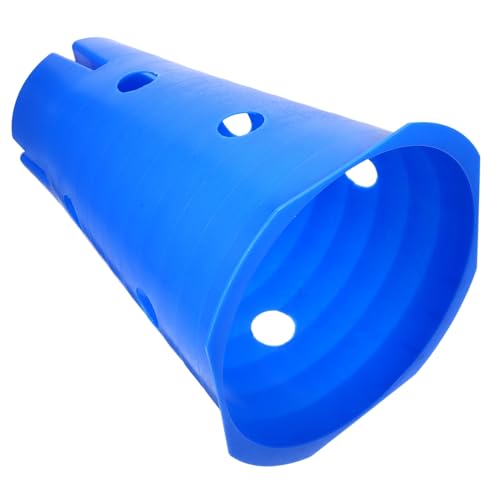 Vaguelly Fußball-trainingsausrüstung Schlittschuhe Kleine Winddichter Skating-markierungskegel Fußballkegel Fußball-trainingskegel Rollschuhe Hindernisse Fußballausrüstung Sport Blue von Vaguelly