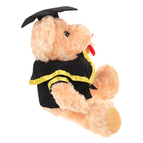 Vaguelly Graduationsbär Plüschtier mit Doktorhut Weicher Abschlussbär als für Kindergarten Schule Universität Symbol für Erfolg und Erinnerung Kuscheliges Stofftier für Feierlichkeiten Vaguelly Graduationsbär Plüschtier mit Doktorhut Weicher Abschlussbär als für Kindergarten Schule Universität Symbol für Erfolg und Erinnerung Kuscheliges Stofftier für Feierlichkeiten von Vaguelly