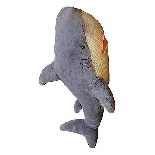 Vaguelly Hai Plüschtier für kindergeschenke Kinderzimmer geschenketueten Plüschtiere Shark ausgestopftes Tierspielzeug Plüsch Stofftier PP Baumwolle Blue von Vaguelly