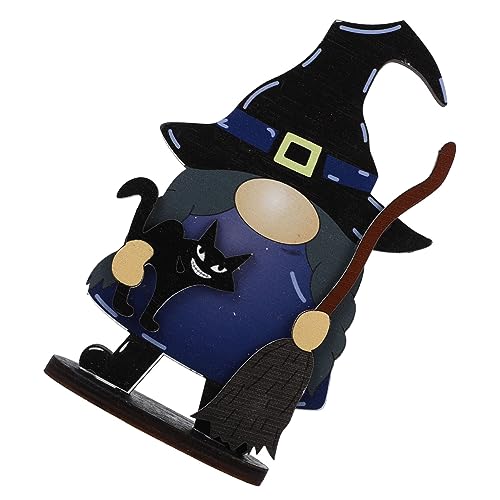 Vaguelly Halloween Tafelaufsatz Schild Dekor Halloween Tischdekoration Halloween Tischdekoration Ornamente Zwerge Figuren Halloween Tischschild Embleme Holz Tischdekoration Aus Holz von Vaguelly