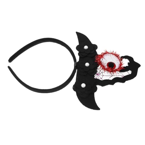 Vaguelly Halloween-stirnband Horror-augen-haar-accessoires Haarband Anziehen Hexenhut-stirnband Halloween-augen-stirnband Halloween- -stirnband Halloween-haarband Violett Metall von Vaguelly