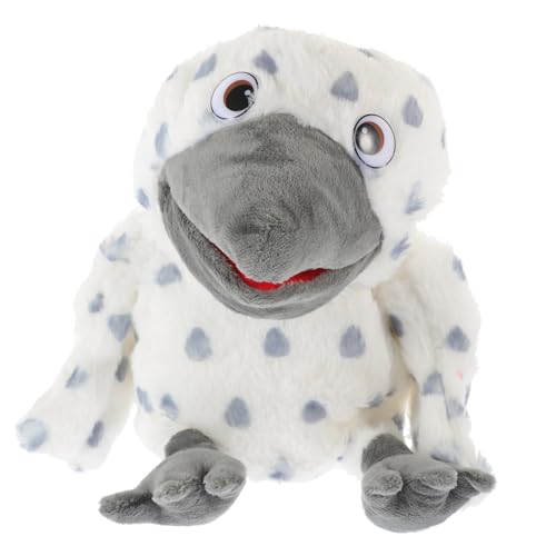 Vaguelly Handpuppe Eule Frosch Plüsch tragen ausgestopft Mund Hamster Handspielzeug Cartoon-Marionette Puppen Lernspielzeug Cartoon-Handpuppe Geschichte erzählende Marionette PP Baumwolle von Vaguelly