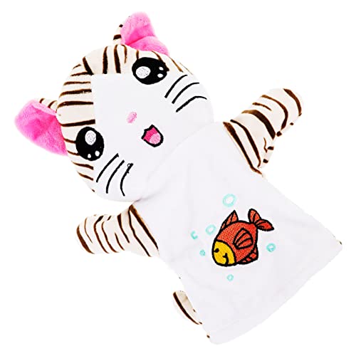 Vaguelly Handpuppe Früherziehung interaktives Hand Puppet Stuffed Soft Toys Plush Toy Fantasiespielzeug zum Geschichtenerzählen Handpuppe für Plüsch von Vaguelly