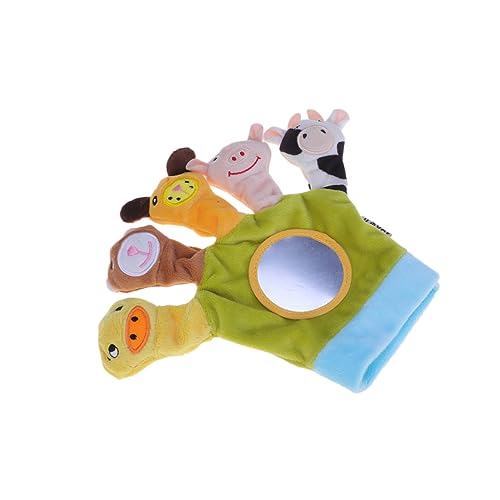 Vaguelly Spielhandschuh Plüschtiere Handpuppen Stofffingerpuppe Tier-handpuppe Babyhandschuhe Spielzeug Für Junge Mädchen Und Neugeborene Grün Vaguelly Spielhandschuh Plüschtiere Handpuppen Stofffingerpuppe Tier-handpuppe Babyhandschuhe Spielzeug Für Junge Mädchen Und Neugeborene Grün von Vaguelly