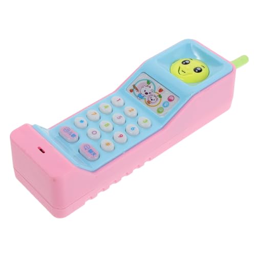 Vaguelly Vintage Handy Spielzeug Telefon Lichter Musik Imitation Ziegel Telefon Für Jungen Jungen Und Mädchen Telefon von Vaguelly