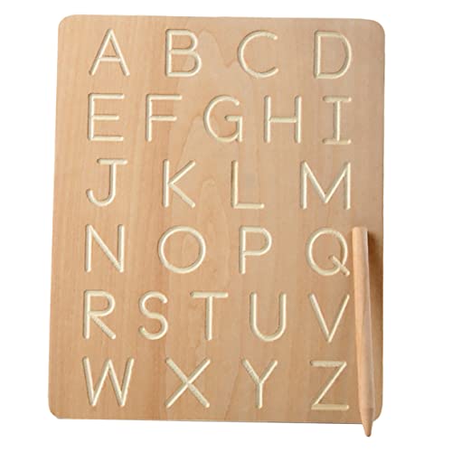 Vaguelly Alphabet-lernspielzeug Alphabet-Buchstaben Für Kinder Kinder-schreibtafel Frühe Pädagogische Kreidetafel Buchstaben-lehrspielzeug von Vaguelly