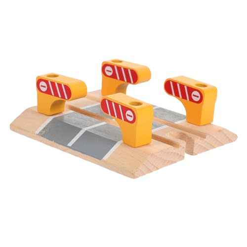 Vaguelly Holzeisenbahn Zubehör Stabile Holz railings Absperrung als Bahnübergang Straßenblock für Kreative Zug szenen Holzspielzeug Zugbahn Zubehör Vaguelly Holzeisenbahn Zubehör Stabile Holz railings Absperrung als Bahnübergang Straßenblock für Kreative Zug szenen Holzspielzeug Zugbahn Zubehör von Vaguelly