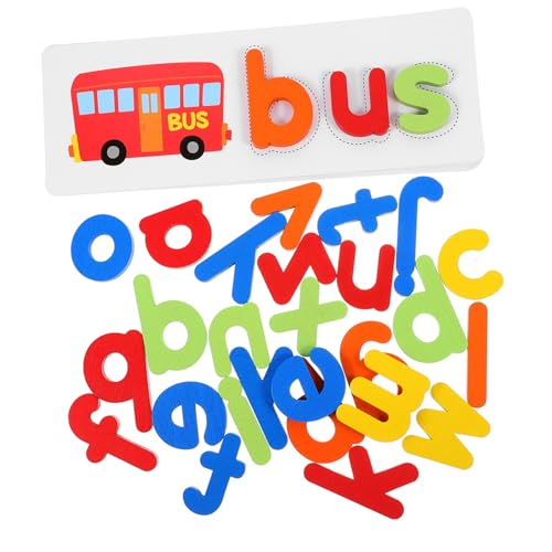 Vaguelly Holzpuzzle Buchstaben Alphabet Lernspiel für Vorschulkinder Fördert Kognitive Fähigkeiten und Buchstabenerkennung Sicheres und Langlebiges Material Bildschirm Vaguelly Holzpuzzle Buchstaben Alphabet Lernspiel für Vorschulkinder Fördert Kognitive Fähigkeiten und Buchstabenerkennung Sicheres und Langlebiges Material Bildschirm von Vaguelly