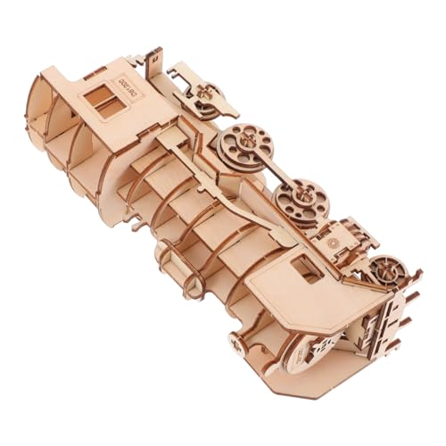 Vaguelly Holzpuzzle Zug Modellbausatz für DIY Handgefertigtes Holzspielzeug Pädagogisches Hand Auge koordination Sicher für Jungen Vaguelly Holzpuzzle Zug Modellbausatz für DIY Handgefertigtes Holzspielzeug Pädagogisches Hand Auge koordination Sicher für Jungen von Vaguelly