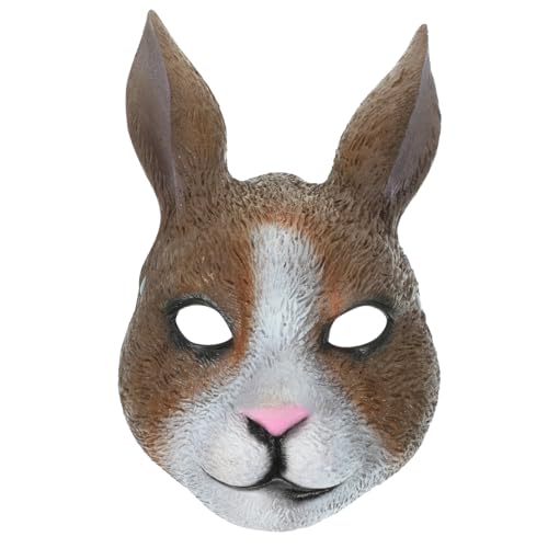 Vaguelly Horror Halloween Hasenmaske mit Langem Haar Lustige Gruselige Kaninchen Maske für Halloween Party Cosplay Unisex Karnevalsmaske und Scherzartikel Vaguelly Horror Halloween Hasenmaske mit Langem Haar Lustige Gruselige Kaninchen Maske für Halloween Party Cosplay Unisex Karnevalsmaske und Scherzartikel von Vaguelly