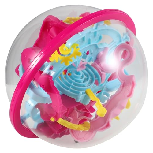 Vaguelly Interaktives Labyrinth-Kugelspiel Für Kinder Puzzle-Ball-Spielzeug Herausforderungs-Ball-Labyrinth Labyrinth-Ball-Labyrinth-Spielzeug Ball-Puzzle-Spielzeug Puzzle-Ball-Labyrinth von Vaguelly