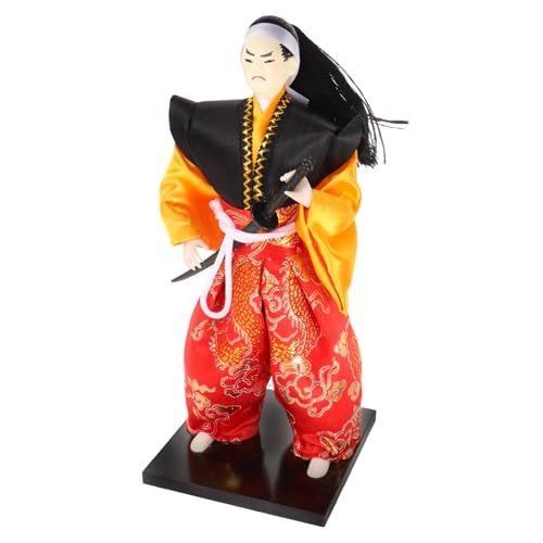 Vaguelly Japanische -Puppe -Statue Für Den Schreibtisch Miniatur- -Figur Für Das Home Office von Vaguelly