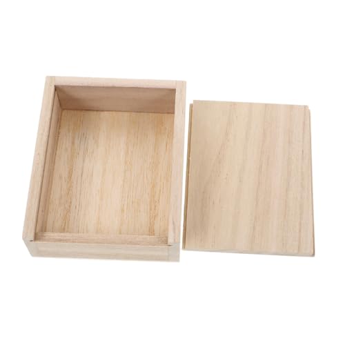 Vaguelly Kasten Pokerbox Kartenhalter Für Kinder Bankkarteninhaber Spielkartenanzeige Spielkarten-Organizer Spielkartenhalter Hülle Für Spielkartendecks Visitenkartenetui Khaki Holz von Vaguelly