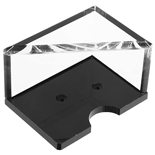 Vaguelly Kasten Schürhaken-Rack-abfallbox -Matte Spielkartenbehälter Aufbewahrungswürfel Für Spielzeug Pokerkartenetui Leere Karten Spielkartenetui Acryl von Vaguelly