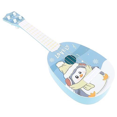 Vaguelly Kinderspielzeug Gitarre Musikspielzeug Kinderspielzeug Hase Für Gitarren Für Kindergitarre Minigitarre Gitarrenmodell Lerninstrument Plastikinstrument Abs von Vaguelly