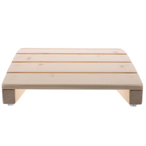 Vaguelly Klavierhocker Für Küchenhelfer Hocker Für Kinderhocker Für Die Küche Hocker Aus Holz Holzhocker Tritthocker Für Die Kinderküche Kleiner Tritthocker Hölzern Beige von Vaguelly