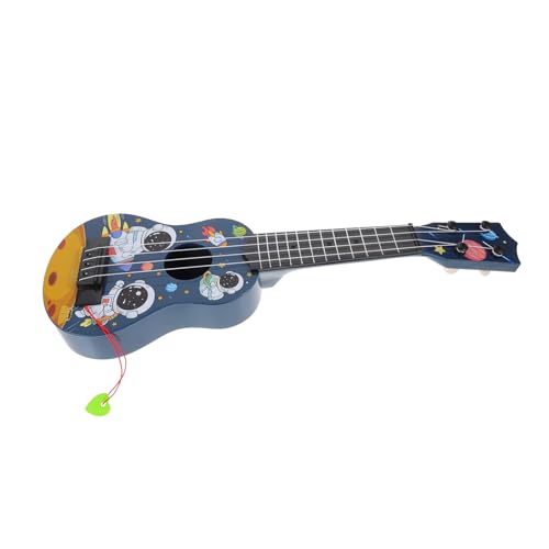 Vaguelly Kleine Gitarre Im Chinesischen Stil Spielzeuggitarre Für Nachgemachtes Gitarrenspielzeug Ukulele-Modell Für Kleinkinder Gitarre Mini-lerngitarre Für Plastik von Vaguelly