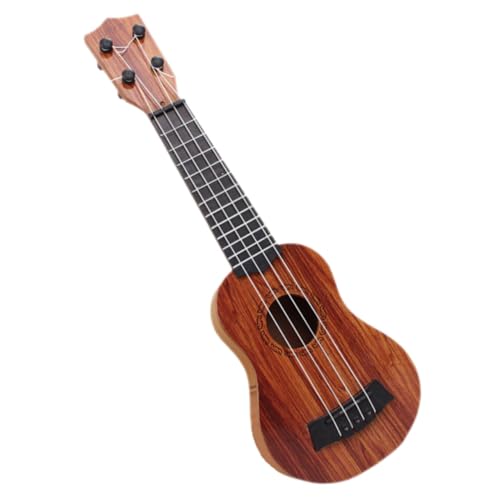 Vaguelly Kleine Ukulele Für Gitarre Aus Naturholz Ideales Musikinstrument Für Anfänger Fördert Die Frühe Musikalische Bildung Geeignet Für Jungen Und ädchen von Vaguelly