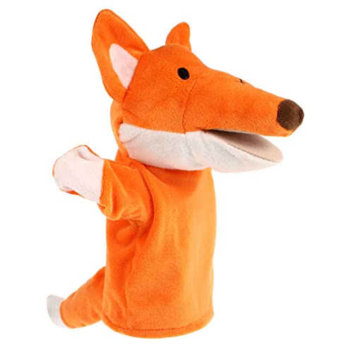 Vaguelly Krähe Handpuppe Spielzeug Kinder Puppen beschwertes Kuscheltier Funny hat Toys Fingerpuppen für Kinder Marionette Plüschtier Fingerpuppe Tiere Fingerpuppen schöne Fingerpuppen von Vaguelly