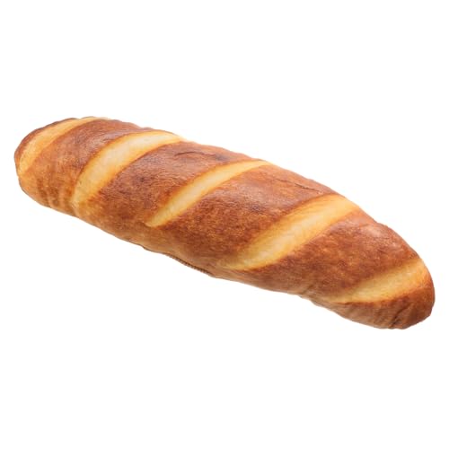 Vaguelly Kreatives Simulation Brot Kissen üsch Kissen Für Butter Kissen 40cm Weiches Dekorationsspielzeug Für Zuhause French Bread Wurfkissen Lumbar Pillow von Vaguelly