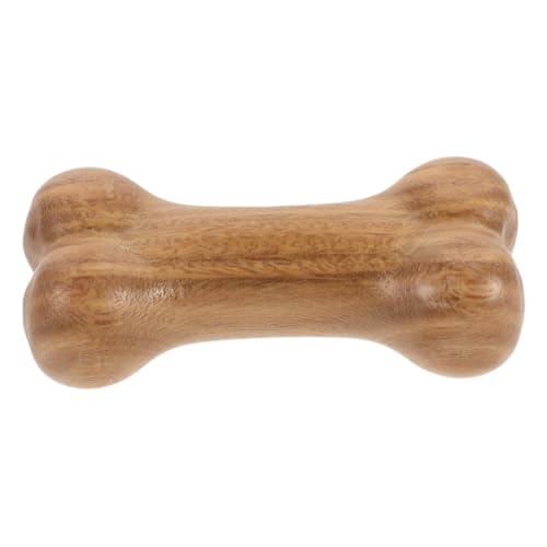 Vaguelly Kunstspiel mit Holzknochen für holzspielzeug Holzfigur für die Dekoration schlüsselanhanger Dekorative Holzornament Miniatur-Zeug Mini-Dinge hölzern Light Brown von Vaguelly