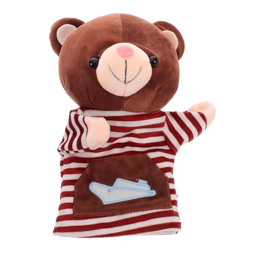 Vaguelly Kuschelige Tier Handpuppe Bär aus Plüsch Interaktives Eltern Junge Mädchen für Klassenzimmer und Bühne Fördert Kreatives Geschichtenerzählen und Frühe Bildung Vielseitig und Vaguelly Kuschelige Tier Handpuppe Bär aus Plüsch Interaktives Eltern Junge Mädchen für Klassenzimmer und Bühne Fördert Kreatives Geschichtenerzählen und Frühe Bildung Vielseitig und von Vaguelly