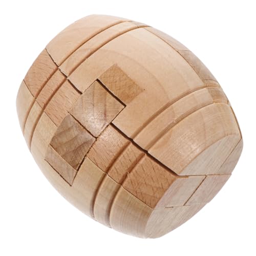 Vaguelly Luban Lock Puzzle Holz Barrel Rätselspiel für Erwachsene Fördert Intelligenz Problemlösungsfähigkeiten und Stressabbau für Gemeinsames Vaguelly Luban Lock Puzzle Holz Barrel Rätselspiel für Erwachsene Fördert Intelligenz Problemlösungsfähigkeiten und Stressabbau für Gemeinsames von Vaguelly