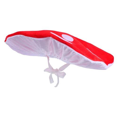 Vaguelly Lustiger Pilz Hut Damen Karneval Kostüm Mütze mit Drahtbesatz Leichter Party Hut für Halloween Bühnenauftritte Verstellbar und Bequem für Erwachsene und Jugendliche Vaguelly Lustiger Pilz Hut Damen Karneval Kostüm Mütze mit Drahtbesatz Leichter Party Hut für Halloween Bühnenauftritte Verstellbar und Bequem für Erwachsene und Jugendliche von Vaguelly