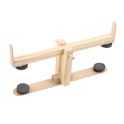 Vaguelly Magnetische Wippe Schaukelspielzeug Magnetisches Spielzeug Für Bildung Wissenschaftliche Gadgets Magnetisches Wippespielzeug Kleine Magnete Zum Basteln Holz Beige von Vaguelly