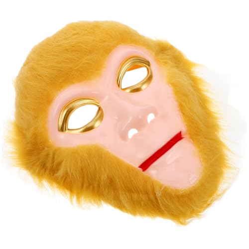 Vaguelly Maske Affenkönig Cosplay Affen-halloween-kostüm Tierisches Affenkostüm Halloween-party-cosplay Halloween-cosplay-requisiten Affenkönig Kostüm Plastik von Vaguelly