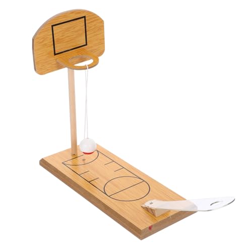 Vaguelly Mini-basketballspielzeug für Den Schreibtisch Basketballkorb für Jungen und Mädchen Lernspielzeug Aus Holz für Kinder und Babys von Vaguelly