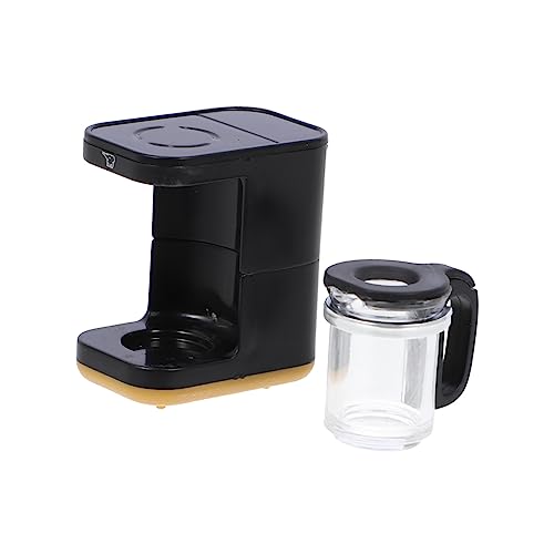 Vaguelly Mini Kaffeekocher Modell Für Puppenhaus Kleine Schwarze Kaffeemaschine Aus Zur Dekoration Perfekt Als Miniatur Kaffeezubereiter Für Puppenhaus Dekorationsprojekte von Vaguelly