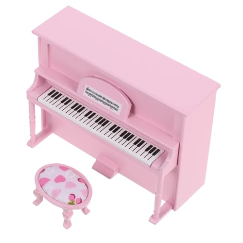 Vaguelly Mini-Klavierdekoration Miniatur-Möbelspielzeug Miniaturmöbelhandwerk Zubehör für Klavierbänke Möbelschmuck für Puppenstuben Spielzeugklavier Puppenhaus Klavier hölzern Rosa Vaguelly Mini-Klavierdekoration Miniatur-Möbelspielzeug Miniaturmöbelhandwerk Zubehör für Klavierbänke Möbelschmuck für Puppenstuben Spielzeugklavier Puppenhaus Klavier hölzern Rosa von Vaguelly