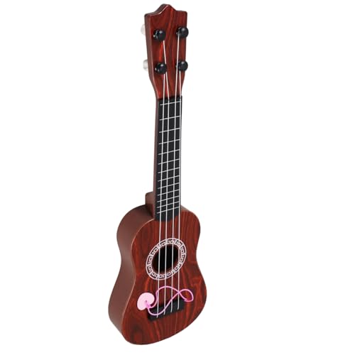 Vaguelly Mini Simulationsgitarre Für Babys Kleinkind Musikinstrumente Mini Gitarre Mini Gitarren Für Kleinkind Gitarre Musikspielzeug Kindermusikinstrumente Kinderspielzeug von Vaguelly