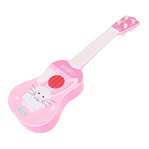 Vaguelly Mini Ukulele Für Pädagogisches Musikinstrument Aus Ideal Für Frühe Musikalische Lernspiele Buntes Design Für Kreatives Geschenkidee Für Kleinkinder von Vaguelly