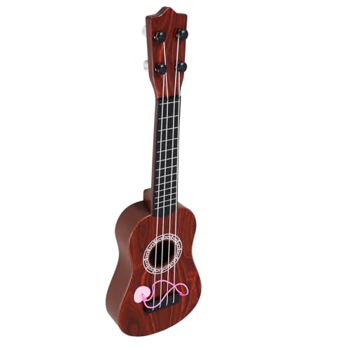 Vaguelly Mini-simulations Gitarre Kinderspielzeug Babyspielzeug Ukulele Spielzeug Kleinkind Gitarre Kinder Gitarre Minigitarren Kinderinstrument Spielzeug Gitarre Für Anfänger Abs von Vaguelly