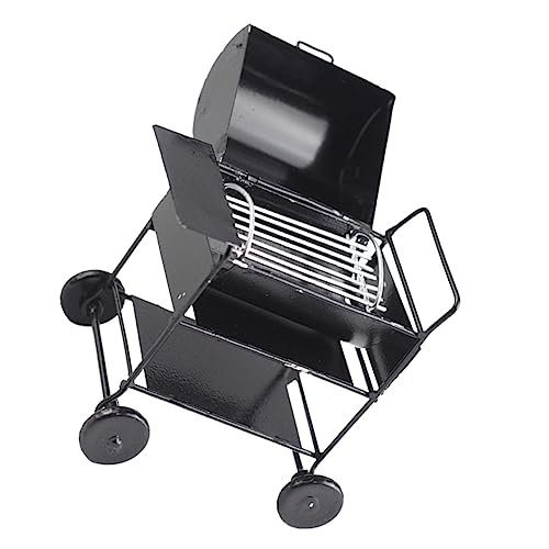 Vaguelly Miniatur Grillset Für Puppenhaus Puppenhaus Zubehör Miniatur Grill Und Kochwerkzeug Für Den Außenbereich Ideal Für Kreative Rollenspiele Und Bastelprojekte Perfekt Für von Vaguelly