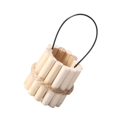 Vaguelly Miniatur Holz Eimer Simulierter Wassereimer Puppenhaus Deko Kleine Holzkübel Handgefertigt Realistisch für Miniaturlandschaften und Puppenhaus Zubehör Vaguelly Miniatur Holz Eimer Simulierter Wassereimer Puppenhaus Deko Kleine Holzkübel Handgefertigt Realistisch für Miniaturlandschaften und Puppenhaus Zubehör von Vaguelly