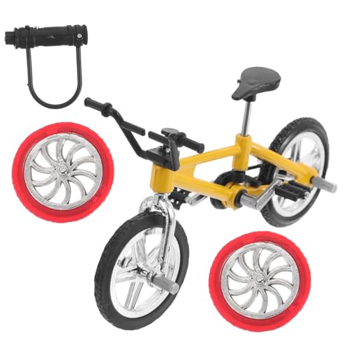 Vaguelly Miniatur Mountainbike Modell aus Legierung Detailreiches Finger Fahrrad Kreatives Kleines Mountain Cycling Toy für Dekoratives Bike Accessoire Vaguelly Miniatur Mountainbike Modell aus Legierung Detailreiches Finger Fahrrad Kreatives Kleines Mountain Cycling Toy für Dekoratives Bike Accessoire von Vaguelly