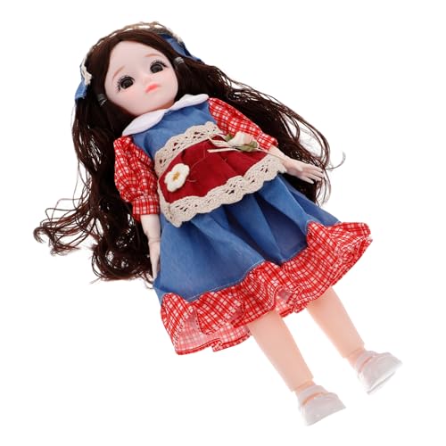 Vaguelly Modepuppe Spielzeugfiguren Spielen Stellen Sie Sich Vor, Sie Spielen Kinder Im Alter Intelligente Puppen Actionfigur Bjd-Schuhe Figuren Spielfiguren Spielsets Anime-Puppen Stoff von Vaguelly