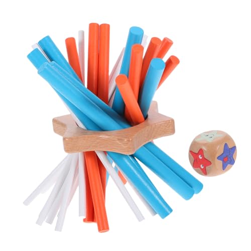 Vaguelly Holz Balance Spiel Für Junge Mädchen Und Erwachsene Geduldstrainingsspielzeug Mit Stäbchen Für Sensorische Entwicklung Und Koordination Montessori-lernspielzeug Für Familie Vaguelly Holz Balance Spiel Für Junge Mädchen Und Erwachsene Geduldstrainingsspielzeug Mit Stäbchen Für Sensorische Entwicklung Und Koordination Montessori-lernspielzeug Für Familie von Vaguelly