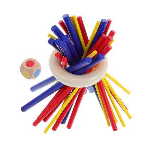 Vaguelly Montessori Holz Balance Sticks Spiel Bunt für Erwachsene Senioren Koordination Geduld Teamspiel für Familie und Reisen Vaguelly Montessori Holz Balance Sticks Spiel Bunt für Erwachsene Senioren Koordination Geduld Teamspiel für Familie und Reisen von Vaguelly