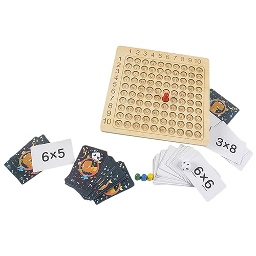 Vaguelly Brettspiele Toy Multiplikation Spiel Multiplikationsspiel Interaktives Mathematik Brettspiel Für Lernspielzeug Zur Der Rechenfähigkeiten Arithmetikbrett Für Grundschüler Spaß Beim Lernen Mit von Vaguelly