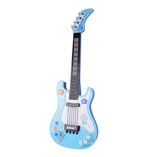 Vaguelly Musikalisches für elektrospielzeuge e Gitarre Mini-Gitarre für Musikinstrumente Musikinstrument für Plastik Sky-Blue von Vaguelly